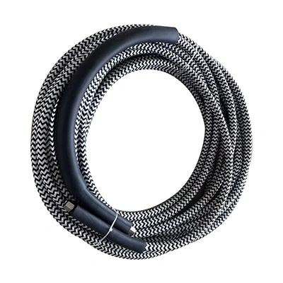 10 m stainless steel braided PTFE steam hose: 1 pc