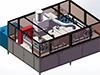 Tunnel Washer for Motor Shafts